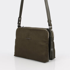 Женская сумка через плечо с тремя карманами Silver&amp;Polo 850, коричневая цена и информация | Куинн | 220.lv