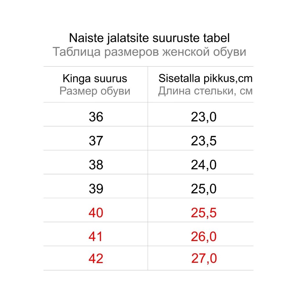 Sieviešu kurpes La Bottine cena un informācija | Sieviešu kurpes | 220.lv