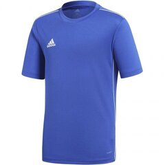 Футболка для мальчиков Adidas Core 18 JSY Junior CV3495, синяя цена и информация | Рубашки для мальчиков | 220.lv