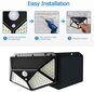 LED lampa ar saules bateriju 100-SMD cena un informācija | Āra apgaismojums | 220.lv