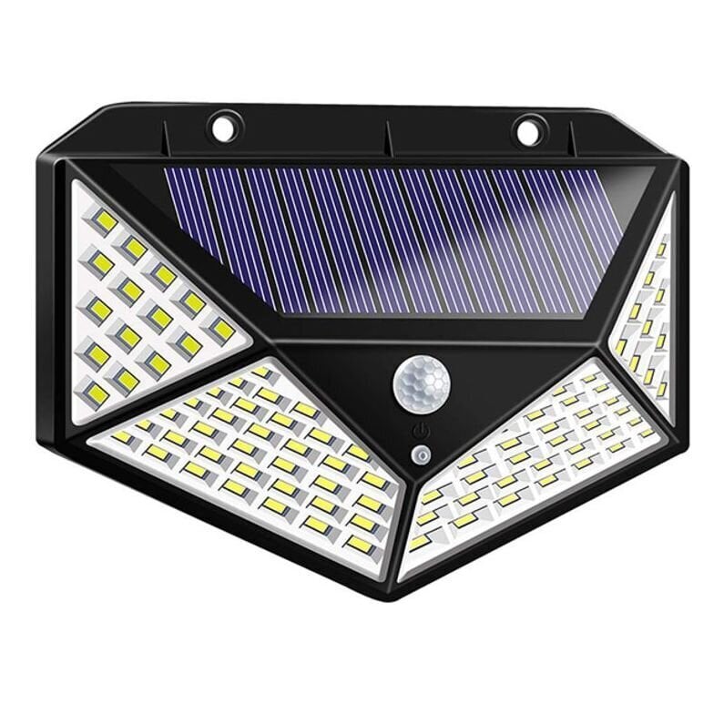 LED lampa ar saules bateriju 100-SMD цена и информация | Āra apgaismojums | 220.lv