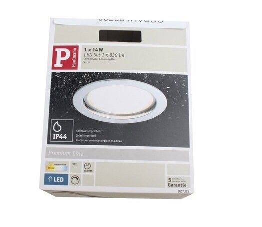 Iebūvējama LED lampa 14 W / 830 lm “Paulmann” cena un informācija | Iebūvējamās lampas, LED paneļi | 220.lv