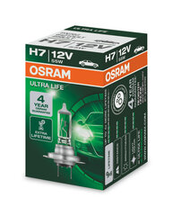 Automašīnas spuldze Osram 64210ULT H7 12V 55W cena un informācija | Auto spuldzes | 220.lv