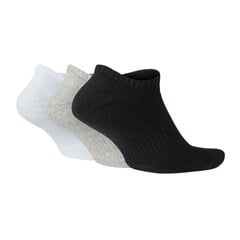 Мужские спортивные носки Nike Everyday Cushion No Show M SX7673 901, 3 пары цена и информация | Мужские носки | 220.lv