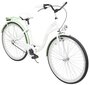 Pilsētas velosipēds AZIMUT City Lux 28" 2021, balts/zaļš cena un informācija | Velosipēdi | 220.lv