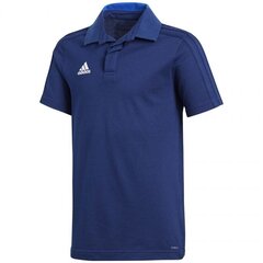 Спортивная футболка для мальчика Adidas Condivo 18 Cotton Polo Jr CF4368 цена и информация | Рубашки для мальчиков | 220.lv