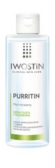 Мицеллярная вода для очистки макияжа Iwostin Purritin, 215 мл цена и информация | Средства для очищения лица | 220.lv