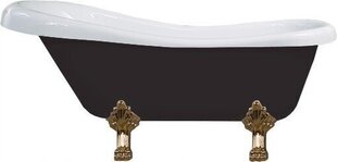 Akrila vanna Mexen Retro, black/white+gold, 170x75 cm цена и информация | Для ванны | 220.lv
