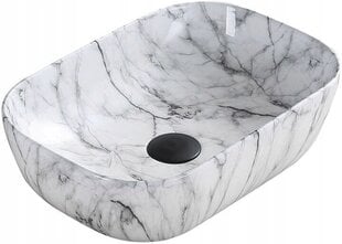 Izlietne Mexen Rita, White Marble 1 цена и информация | Раковины | 220.lv