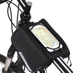 Сумка на велосипедную раму Wozinsky WBB14BK 1.5л, черная цена и информация | Сумки, держатели для телефонов | 220.lv
