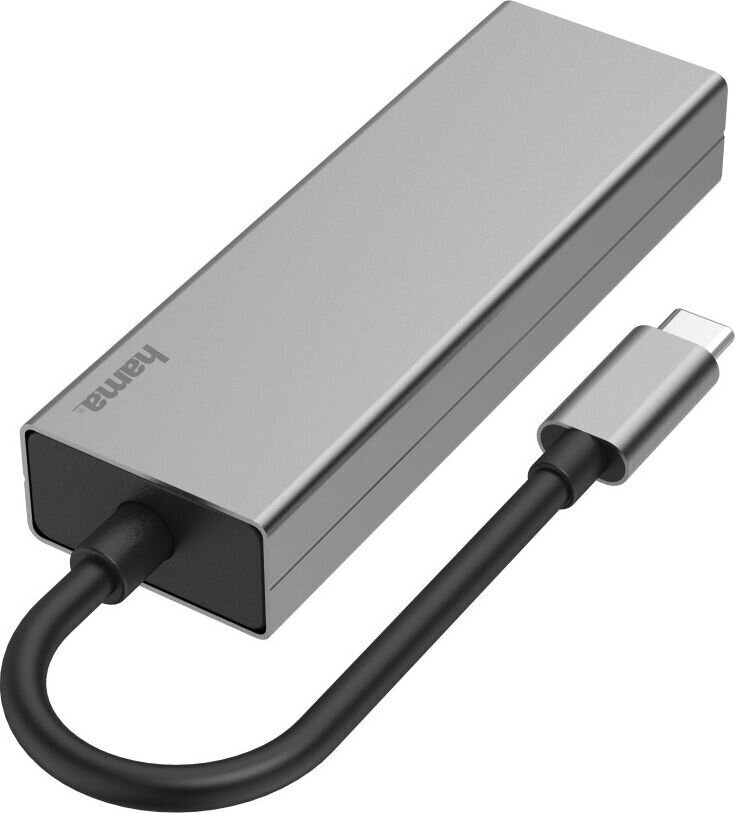 USB adapteris Hama USB-C daudzportu adapteris (4 saskarne) cena un informācija | Adapteri un USB centrmezgli | 220.lv