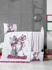 Bērnu gultas veļas komplekts Kittens, 4 daļas cena un informācija | Bērnu gultas veļa | 220.lv