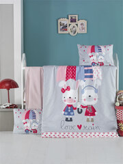 Bērnu gultasveļas komplekts Love Rain, 4 daļas cena un informācija | Bērnu gultas veļa | 220.lv