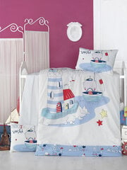 Bērnu gultas veļas komplekts Nautic, 4 daļas цена и информация | Детское постельное бельё | 220.lv