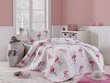 Bērnu gultas veļas komplekts Flamingo, 160x200 cm, 2 daļas