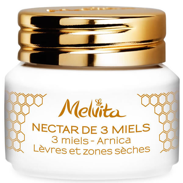 Lūpu balzams Melvita Nectar de 3 Miels Arnica 8 g cena un informācija | Lūpu krāsas, balzāmi, spīdumi, vazelīns | 220.lv