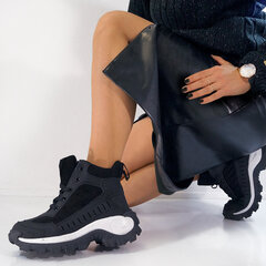 Черные сникерсы цена и информация | Спортивная обувь для женщин | 220.lv