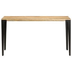 Обеденный стол, 140x70x76 см, коричневый цена и информация | Кухонные и обеденные столы | 220.lv
