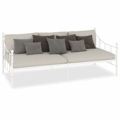 Белая металлическая кровать (каркас) , 90 x 200 см цена и информация | Кровати | 220.lv