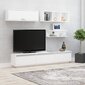 Dzīvojamās istabas mēbeļu komplekts Kalune Design 746(I), balts цена и информация | Sekcijas | 220.lv