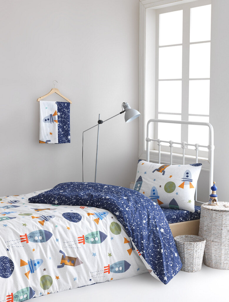 Bērnu gultasveļas komplekts Nasa, 160x220, 3 daļas цена и информация | Bērnu gultas veļa | 220.lv