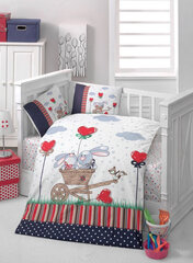 Bērnu gultas veļas komplekts Ruya, 4 daļas cena un informācija | Bērnu gultas veļa | 220.lv