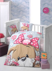Bērnu gultas veļas komplekts Sevimli, 4 daļas cena un informācija | Bērnu gultas veļa | 220.lv
