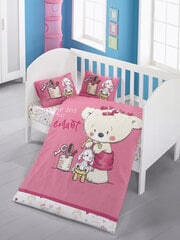 Bērnu gultasveļas komplekts Lācītis, 100x150 cm, 4 daļas cena un informācija | Bērnu gultas veļa | 220.lv