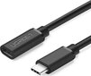 Pagarināšanas kabelis USB Ugreen Type C 3.1 (female) - USB Type C 3.1 (male) 0,5 m, melns (40574) cena un informācija | Savienotājkabeļi | 220.lv