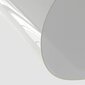 vidaXL galda aizsargsegums, caurspīdīgs, Ø80 cm, 2 mm, PVC цена и информация | Galdauti, salvetes | 220.lv