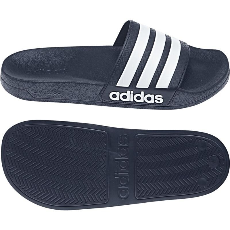 Pludmales čības Adidas Adilette Shower AQ1703, melnas cena un informācija | Iešļūcenes, čības sievietēm | 220.lv