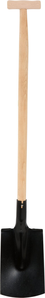 Lāpsta ar koka rokturi 117 cm (T formas rokturis) Flo (35801) цена и информация | Dārza instrumenti | 220.lv