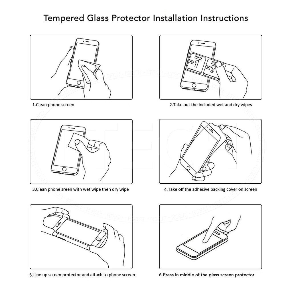 Reals Glass aizsargstikls mobilajam telefonam Apple iPhone 7 / 8 / SE 2020 cena un informācija | Ekrāna aizsargstikli | 220.lv