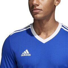 Vīriešu T krekls Adidas Table 18 Junior, zils cena un informācija | Sporta apģērbs vīriešiem | 220.lv