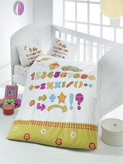 Bērnu gultas veļas komplekts Abakus, 4 daļas цена и информация | Детское постельное бельё | 220.lv