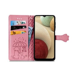 Maciņš Cat-Dog Samsung A125 A12 rozā цена и информация | Чехлы для телефонов | 220.lv