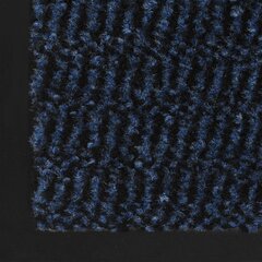 vidaXL paklājs, taisnstūra forma, 120x180 cm, zils cena un informācija | Kājslauķi | 220.lv
