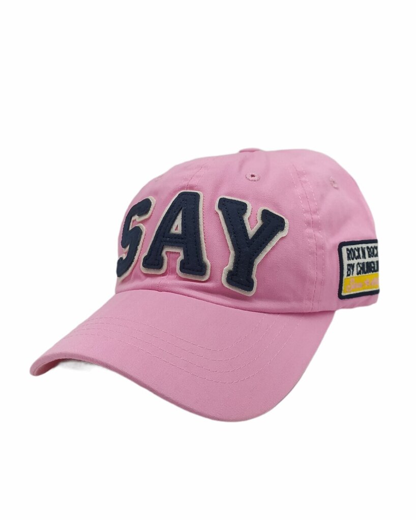 Unisex cepure ar nagu be Snazzy Say, rozā cena un informācija | Vīriešu cepures, šalles, cimdi | 220.lv