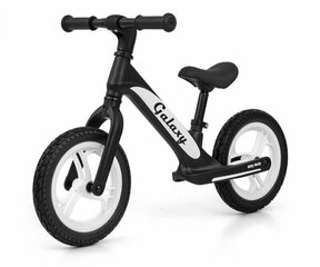 Детский балансировочный велосипед Milly Mally Galaxy, черный цена и информация | Балансировочные велосипеды | 220.lv