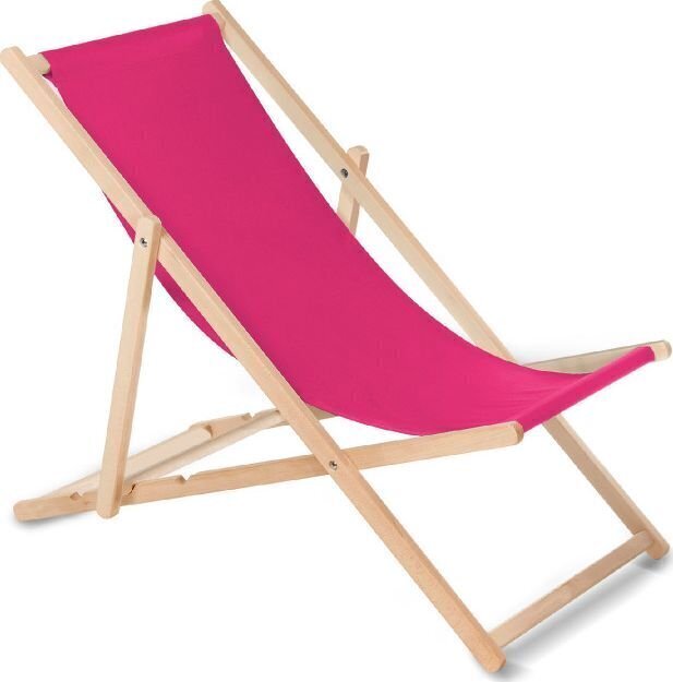 Zvilnis GreenBlue GB183, rozā cena un informācija | Sauļošanās krēsli | 220.lv