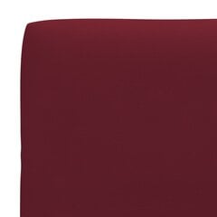 Spilvens dīvānam no paletēm, 70x40x12 cm, sarkans цена и информация | Подушки, наволочки, чехлы | 220.lv