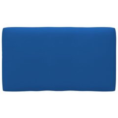 Spilvens dīvānam no paletēm, 70x40x12 cm, zils цена и информация | Подушки, наволочки, чехлы | 220.lv