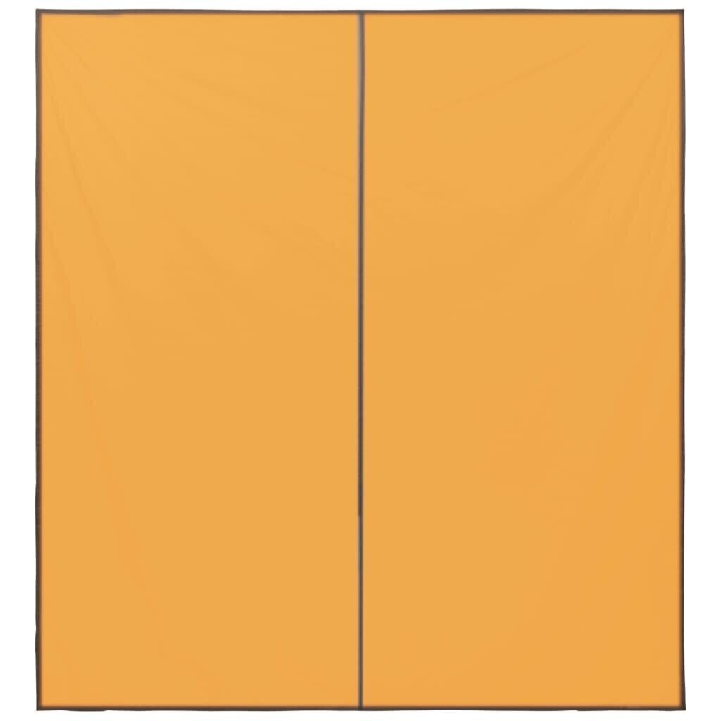 vidaXL āra brezenta telts, 3x2,85 m, dzeltena cena un informācija | Saulessargi, markīzes un statīvi | 220.lv