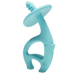 Graužamā rotaļlieta Mombella Dancing Elephant, zila, 3 mēn+, P8051 cena un informācija | Zobu riņķi | 220.lv