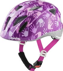 Детский велосипедный шлем Alpina Ximo, размер 49-54, розовый цена и информация | Шлемы | 220.lv
