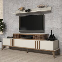 Dzīvojamās istabas mēbeļu komplekts Kalune Design 845(XXX), balts cena un informācija | Sekcijas | 220.lv