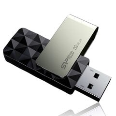 Silicon Power флешка 32GB Blaze B30 USB 3.0, черный цена и информация | Silicon Power Компьютерная техника | 220.lv