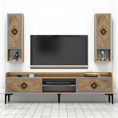 Комплект мебели для гостиной Kalune Design 845(XLIII), коричневый цена и информация | Секции | 220.lv