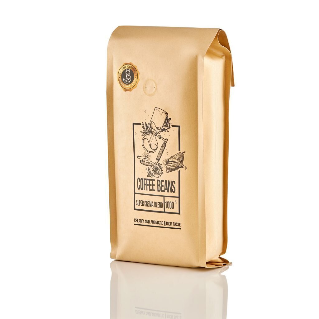 Super Crema 100% Arabica kafijas pupiņas, 1kg цена и информация | Kafija, kakao | 220.lv