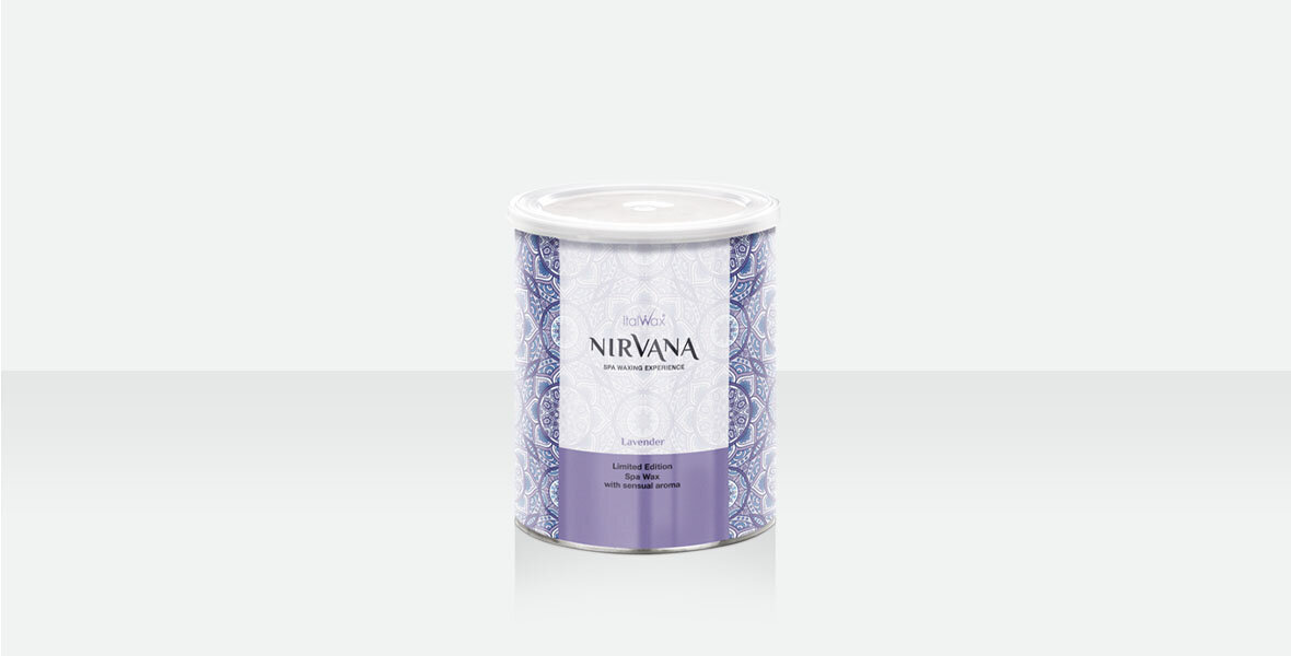 Italwax Nirvana vasks bundžā, Lavanda, 800 ml цена и информация | Depilācijas līdzekļi, vaksācijas piederumi | 220.lv